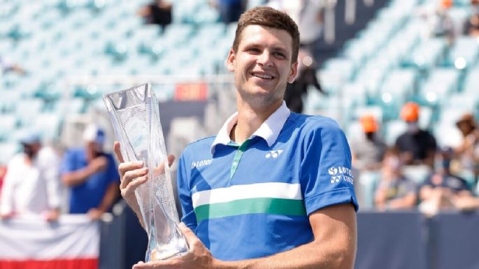 Hubert Hurkacz reveló quién fue la fuente de inspiración que lo llevó a ganar en Miami