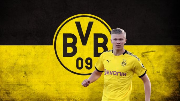 El Borussia Dortmund sorprendió con un cambio de postura sobre el futuro de Haaland