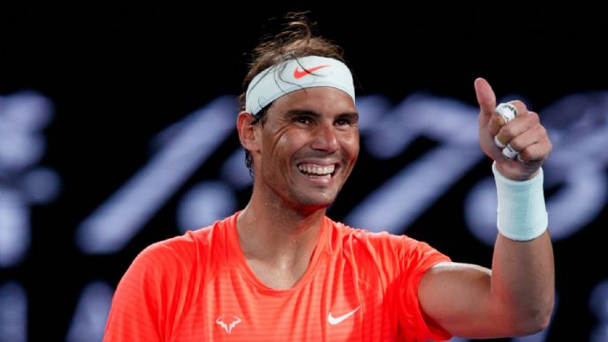 Rafael Nadal en lo alto: el director del Masters de París lo puso por encima de otro campeón