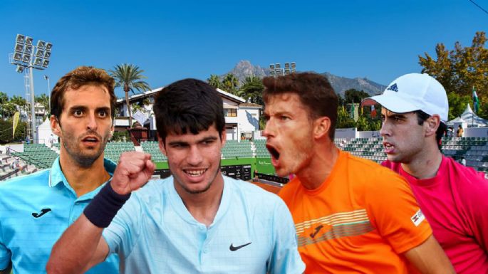 Increíble: el ATP 250 de Marbella tiene a cuatro tenistas españoles en las semifinales