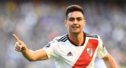 El “Pity” Martínez no se olvida de River: la imagen que revolucionó las redes