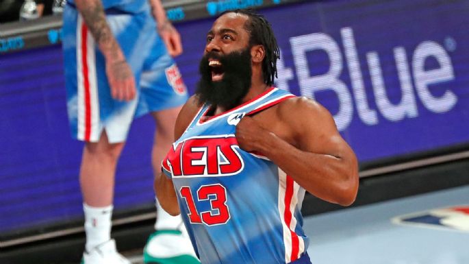 Volvió Harden y los Nets mostraron un temible potencial: ya están los clasificados del Este