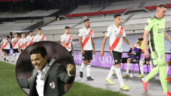 Festeja Gallardo: la figura que recupera River para visitar la Bombonera