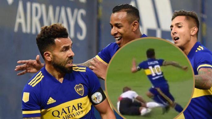 La polémica del Superclásico: River reclamó falta de Tevez a Maidana en el gol de Boca