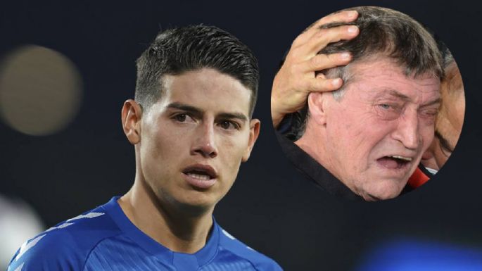 No se olvida de su pasado: el conmovedor mensaje de James Rodríguez a Julio César Falcioni