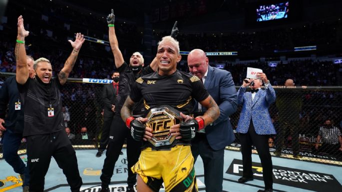 UFC 262: se reveló la cifra millonaria que consiguió Charles Oliveira por convertirse en campeón