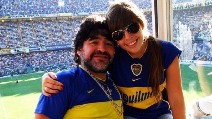 Contra la dirigencia de Boca: el mensaje de la hija de Diego Maradona que sacudió al Xeneize