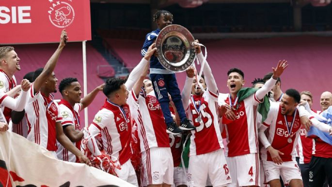 Edson Álvarez hace historia: Ajax se consagró y entró en una selecta lista