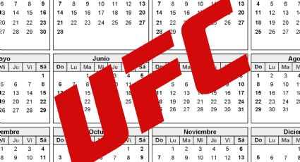 Así quedó el imperdible calendario de UFC para los próximos meses