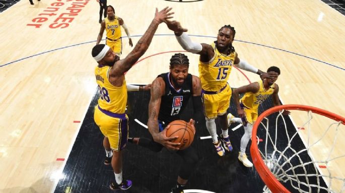 Paliza de Clippers a Lakers en el clásico: la jornada de NBA dejó unas espectaculares jugadas