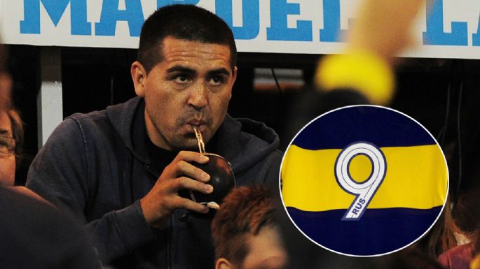 Riquelme sorprende: el nueve que estaría a un paso de vestir la camiseta de Boca