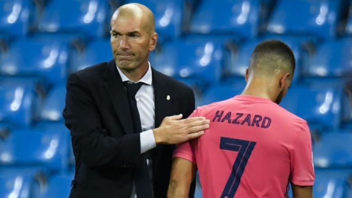 Zinedine Zidane habló sobre Hazard tras la polémica en la eliminación de la Champions