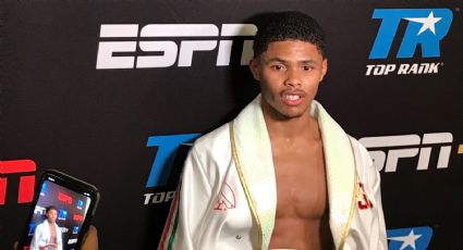 La desafiante frase de Shakur Stevenson luego de su pobre actuación del sábado