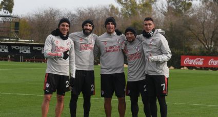 River y una ausencia que preocupa: qué jugador no estuvo en el primer día de la pretemporada