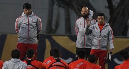 Calma en River: Gallardo encabezó la vacunación de la plantilla