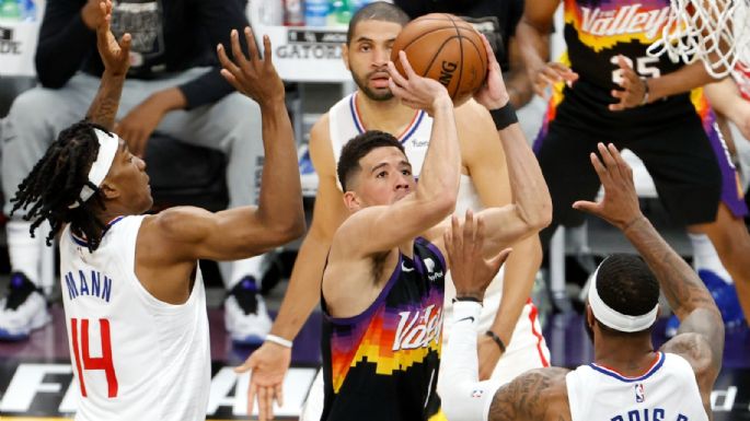 El show de Devin Booker: sin Chris Paul, los Suns dieron cátedra ante los Clippers