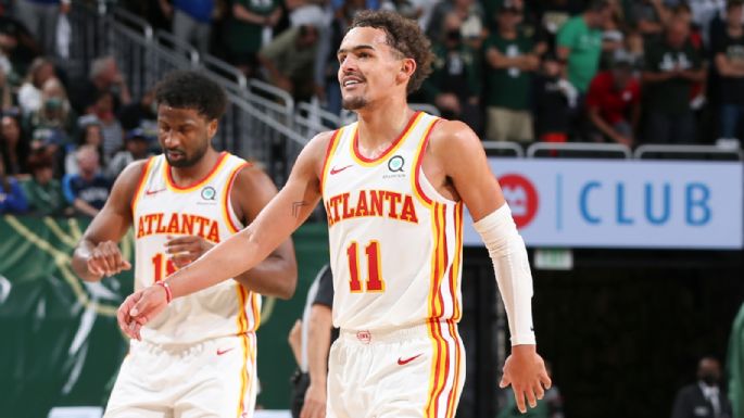 Trae Young volvió a hacer de las suyas y los Hawks arrancaron con un triunfo la serie ante Bucks