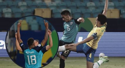 Ecuador rescató un empate histórico ante Brasil y lo acompañó a cuartos de final