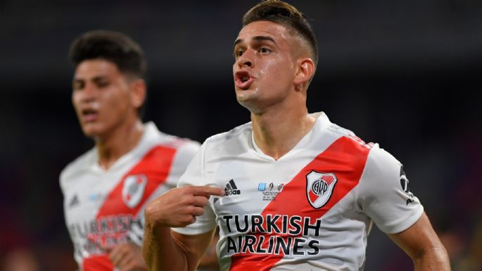 Se aleja de River: Borré estaría en la órbita de un importante equipo italiano