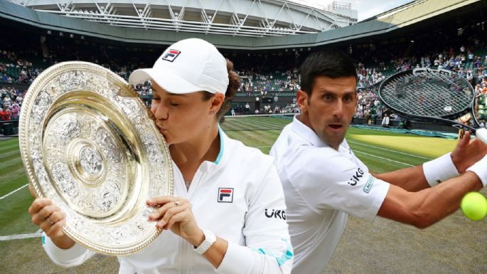 Wimbledon 2021: Ashleigh Barty cumplió su sueño y Djokovic buscará alcanzar un importante récord