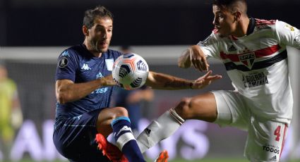 "Esperamos sellar la clasificación en el Cilindro": el goleador de Racing habló después del partido