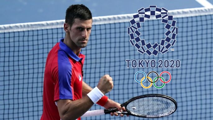 Novak Djokovic dio el primer paso en el sueño olímpico y ya conoce a su próximo rival en Tokyo