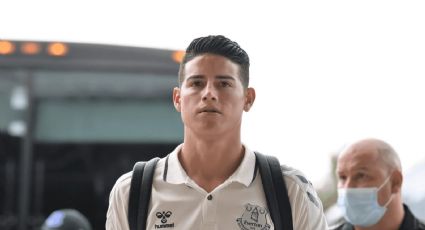 Alerta en Everton: la frase de Rafa Benítez que habría sentenciado el futuro de James Rodríguez