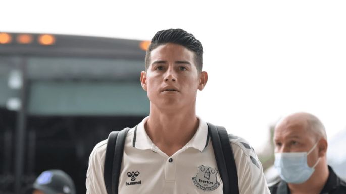 Alerta en Everton: la frase de Rafa Benítez que habría sentenciado el futuro de James Rodríguez