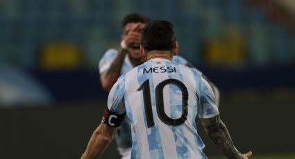 Messi mete a Argentina en semifinales