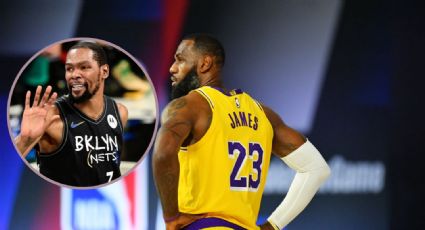 LeBron James indignado: la señal de respeto y admiración que realizó por Kevin Durant