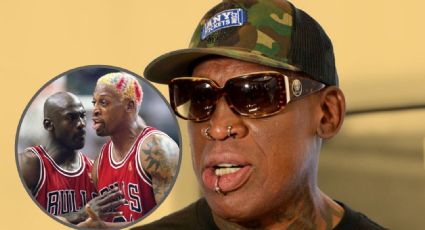 "Está en Júpiter en este momento": la llamativa frase de Dennis Rodman para hablar sobre Jordan