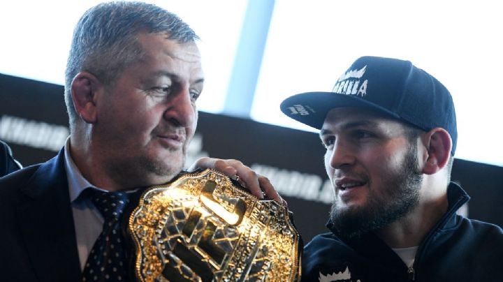 “Una gran inspiración”: los elogios a Khabib Nurmagomedov de un luchador que entrenaba con el padre