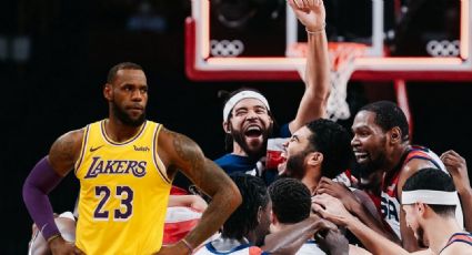 Los amistosos elogios de LeBron James hacia un campeón olímpico de la NBA