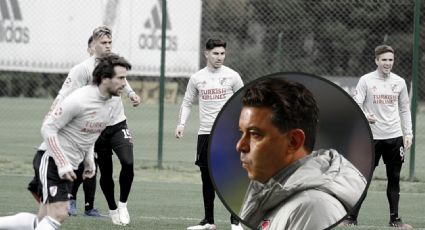 Dolores de cabeza para Gallardo: los dos jugadores con molestias físicas en la práctica de River