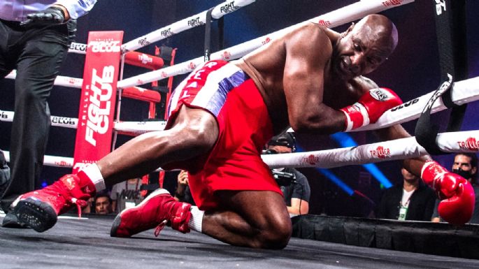 Luego del triste espectáculo, Evander Holyfield brindó sus sensaciones y aseguró que volverá al ring