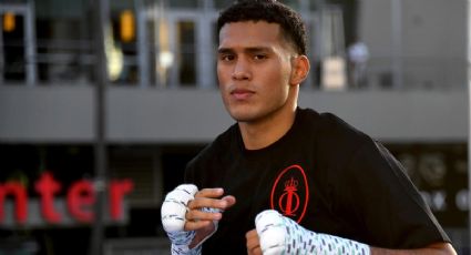 "Me dio algo de miedo": la leyenda que David Benavidez enfrentó como sparring a los 15 años