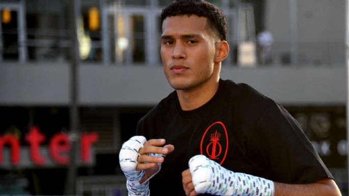 "Me dio algo de miedo": la leyenda que David Benavidez enfrentó como sparring a los 15 años