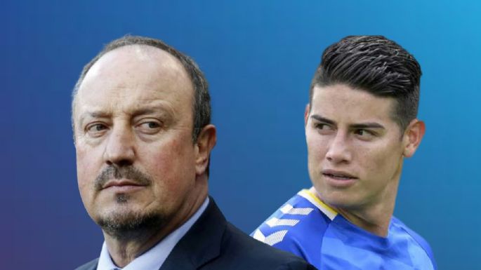 Cuál fue la respuesta de Benítez: la incertidumbre del futuro de James Rodríguez en Everton