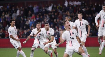 Lo ganó en el final: PSG venció al Metz y es más líder que nunca