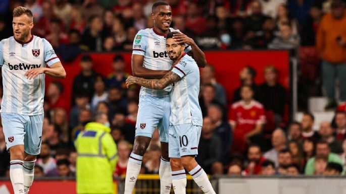 Sorpresa en la Carabao Cup: West Ham eliminó al Manchester United en Old Trafford