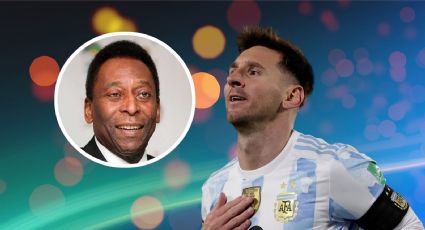 Sorprendió a todos: el mensaje de Pelé para Lionel Messi tras romper su récord