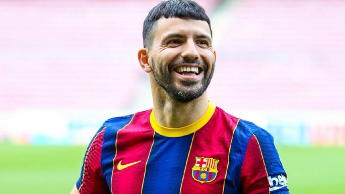 Se pone a punto: cuándo podría debutar Sergio Agüero con la camiseta del Barcelona