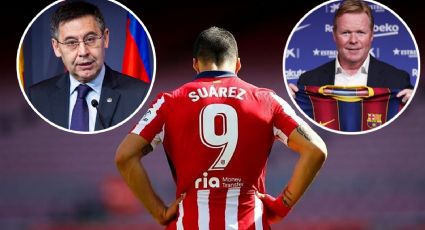 Encendió la previa: Luis Suárez cargó contra Bartomeu y Koeman antes de enfrentarse al Barcelona