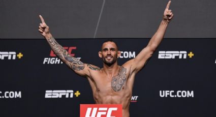 Santiago Ponzinibbio aguarda su gran pelea y dijo que podría vencer al campeón más dominante de UFC