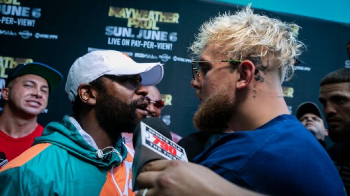 “No tuvo éxito”: Jake Paul le dedicó un mensaje a Floyd Mayweather en la previa a su próximo combate