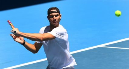 Sparring de lujo: Rafa Nadal se entrenó con un potencial rival en Australia