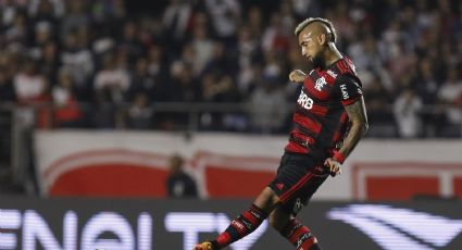 Se recuperaron: el Flamengo goleó a Bragantino con Arturo Vidal de titular