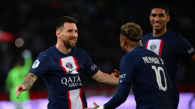 De la mano de Lionel Messi: el PSG venció al Niza y es el único líder de la Ligue 1