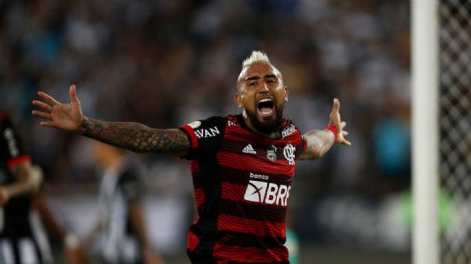 Espera la titularidad: cuándo se presentaría Arturo Vidal para la final de Flamengo ante Corinthians