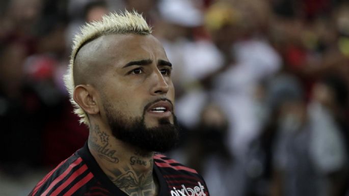 “Estamos contigo”: desde Flamengo apoyaron a Arturo Vidal en su peor momento